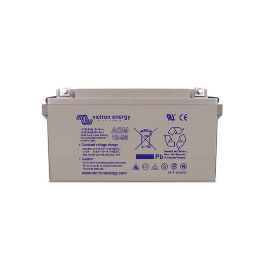 Victron Energy, Baterie GEL Deep Cycle 12 V 12 Ah (Faston 6.3 mm), BAT412121104