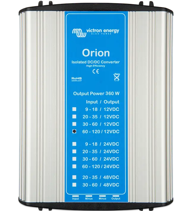 Convertor DC-DC izolat 10V la 12V, 36A, Orion-Tr Smart, Victron Energy, ORI110123610