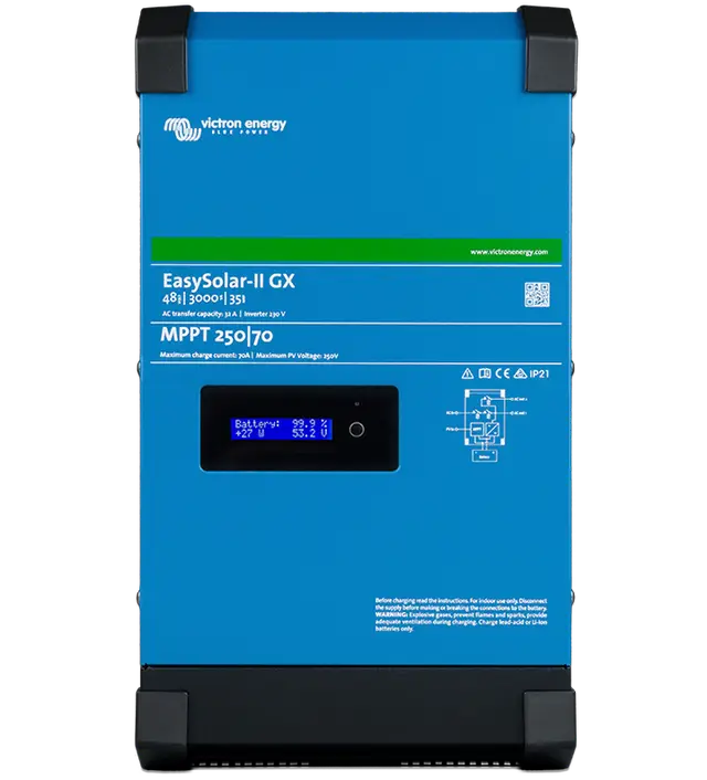 Victron Energy, Invertor cu charger 24 V 3000 VA MultiPlus‑II 24/3000/70‑35, PMP242307010