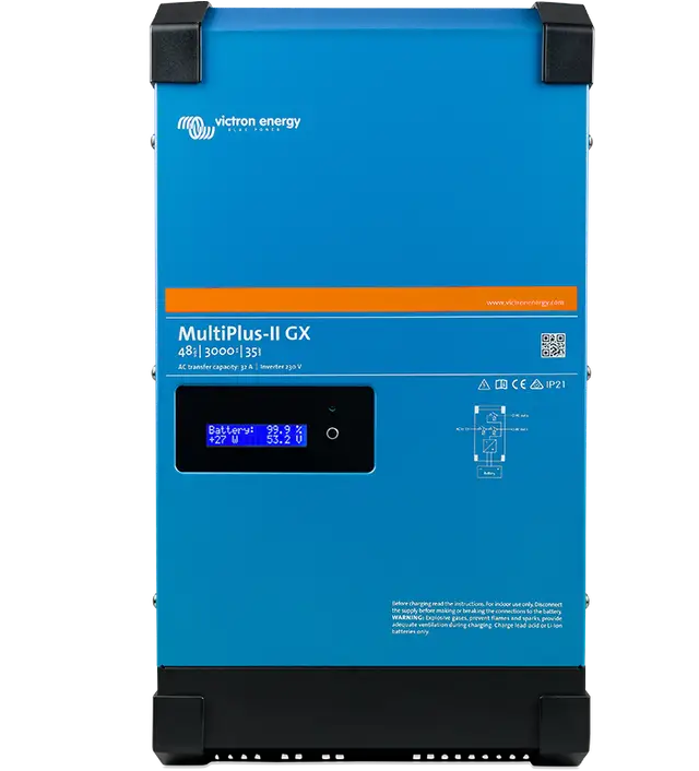 Victron Energy, Invertor cu charger 48 V 5000 VA MultiPlus‑II 48/5000/70‑50 GX, PMP482506000