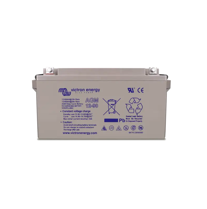 Victron Energy, Baterie GEL Deep Cycle 12 V 8 Ah (Faston 6.3 mm), BAT412101104